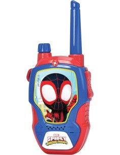 WALKIE-TALKIE SPIDEY COPPIA, GIOCO PER BAMBINI, COMUNICAZIONE A DISTANZA, MARVEL
