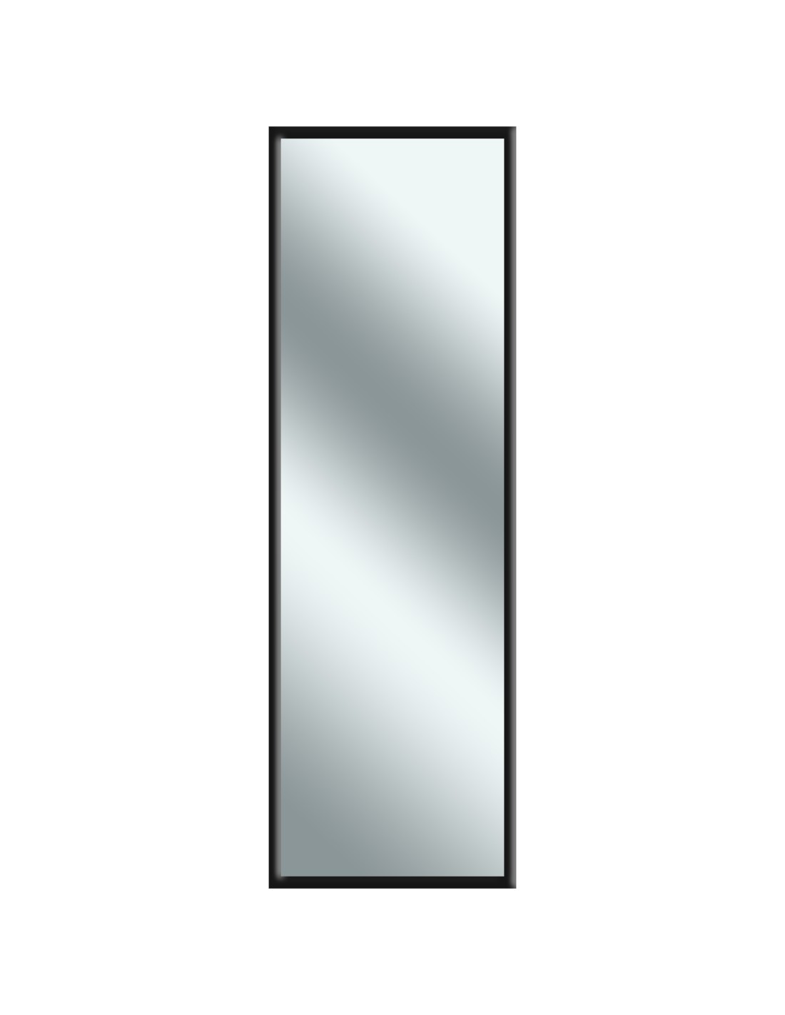 SPECCHIO RAINBOW 38X121 NERO