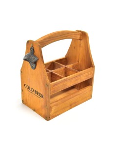 CESTELLO PORTABOTTIGLIE 02153 LEGNO 26,5X16X29CM