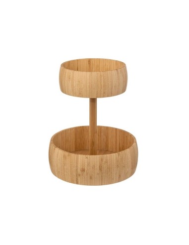 CESTINO 189706 PORTAFRUTTA 2 PIANI BAMBOO