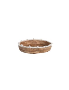 CENTROTAVOLA BD205047 CORDA 40X32X9CM NATURALE