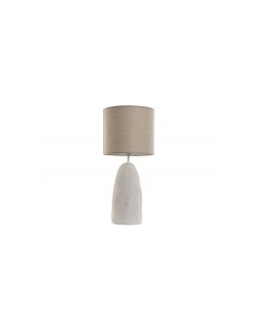 LAMPADA TAVOLO LA209373 DOLOMITE/LINO 30X30X66CM BIANCO