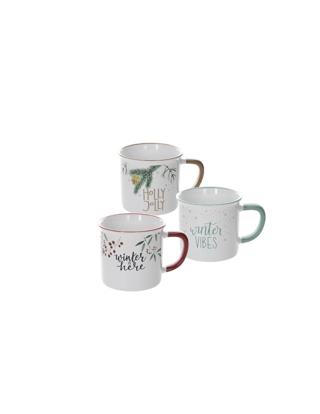 DES ARTS TAZZA MUG 360CC VINTAGE WINTER
