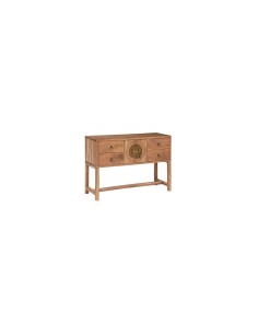 Atmosphera – Consolle in acacia Jiling 112 cm con 4 cassetti