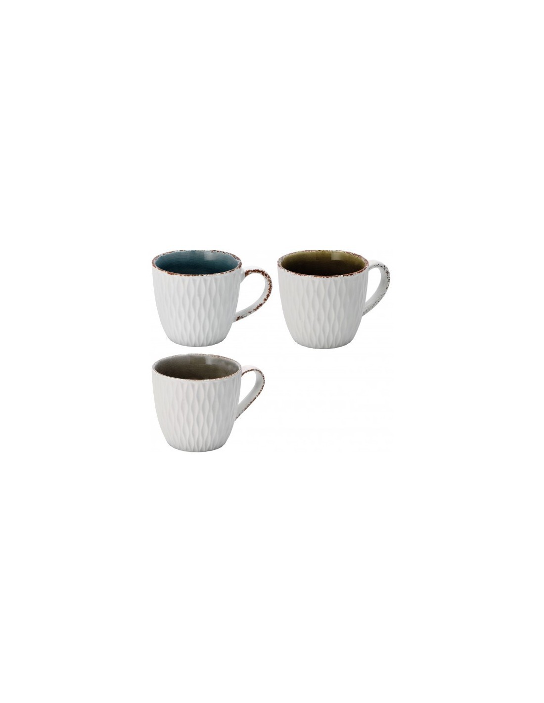 TAZZA MUG 75591 CERAMICA 10X9CM COLORI ASSORTITI
