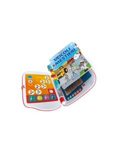 SAPIENTINO  CLEMENTONI LIBRO VEICOLI E MESTIERI COMPATIBILE CON GIRAPAGINA GIOCO EDUCATIVO PER BAMBINI