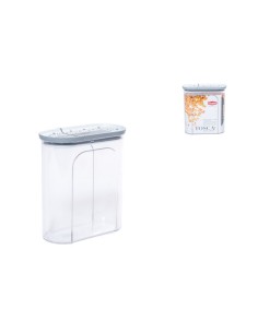 BARATTOLO 55012 PORTACEREALI 2LT GRIGIO/BIANCO