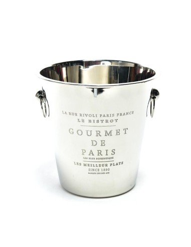 SECCHIELLO PORTABOTTIGLIA 02993 24X22CM ACCIAIO