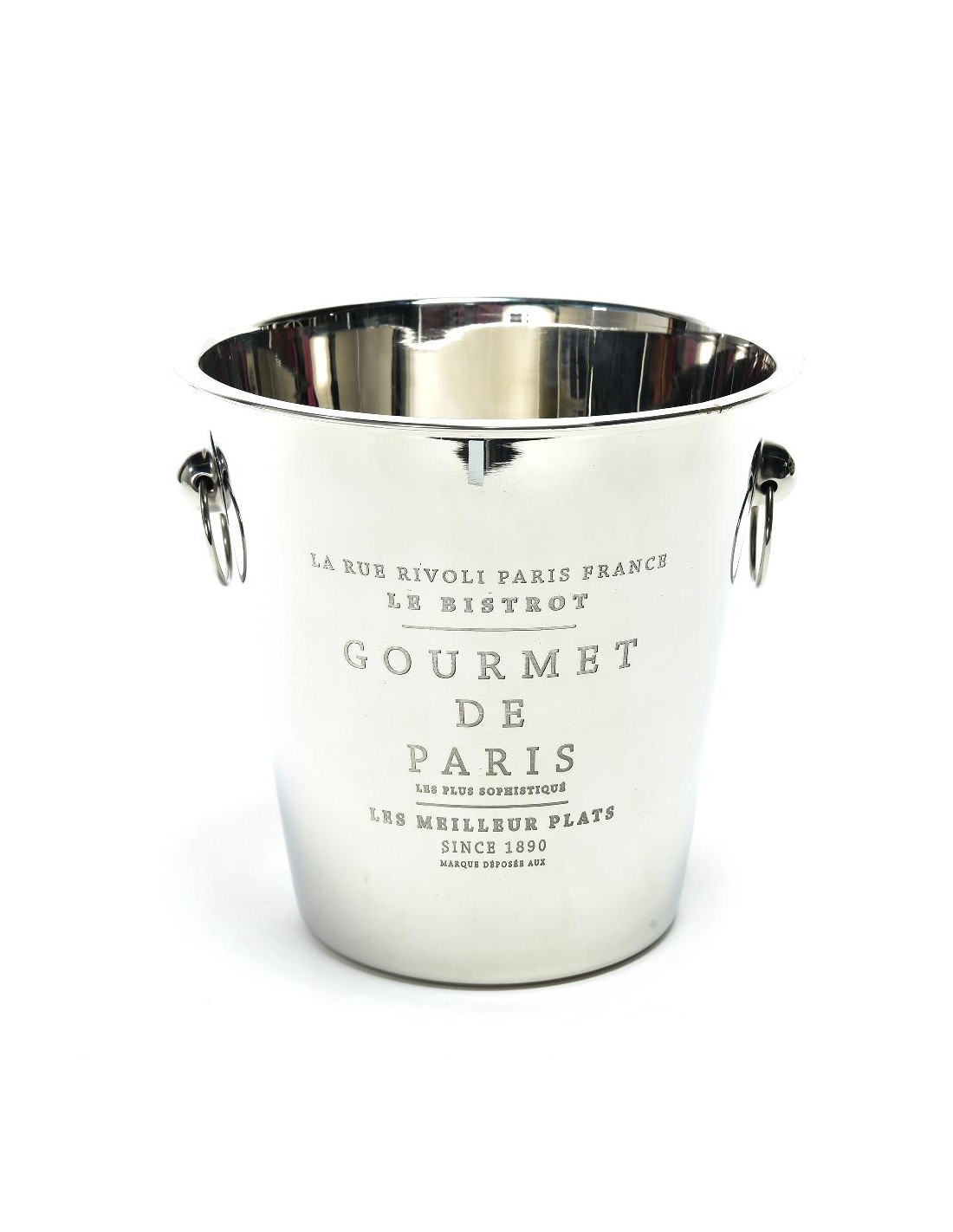 SECCHIELLO PORTABOTTIGLIA 02993 24X22CM ACCIAIO