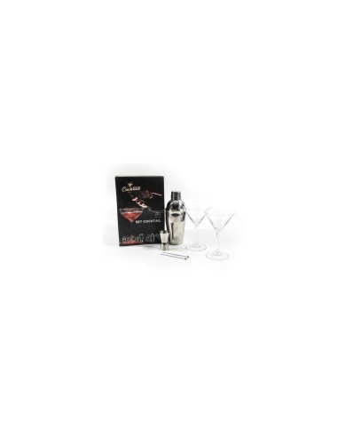 SET 6PZ COCKTAIL 42276 SHAKER/MISURINO/BICCHIERI