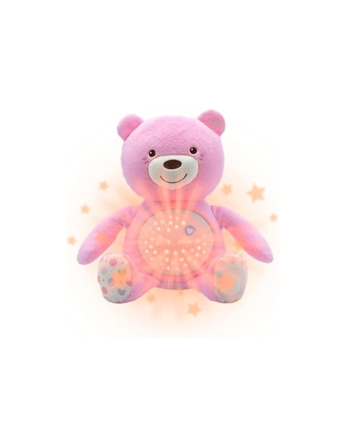 Chicco First Dreams Orsacchiotto Peluche Baby Bear con Luce Notturna e Melodie Rilassanti