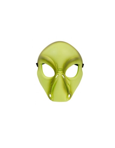 MASCHERA 00584 ALIENO VERDE PLASTICA