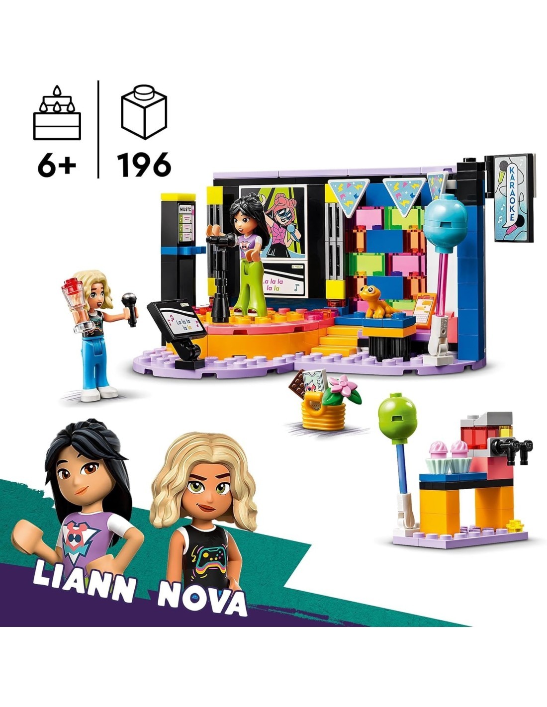Lego Friends karaoke party 42610