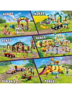 Lego Friends stalla del vitellino di Autumn 42607