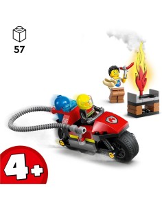 Lego City motocicletta dei pompieri 60410