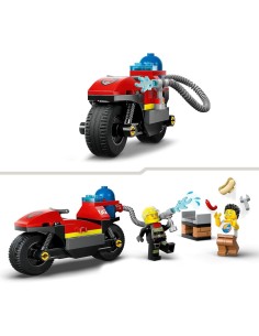 Lego City motocicletta dei pompieri 60410