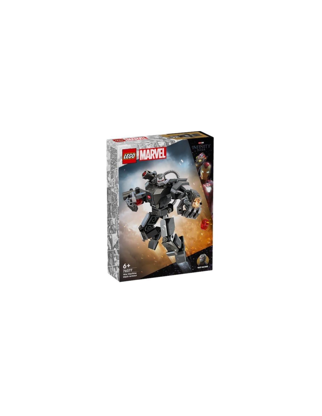 Lego MARVEL armatura mech di War machine 76277