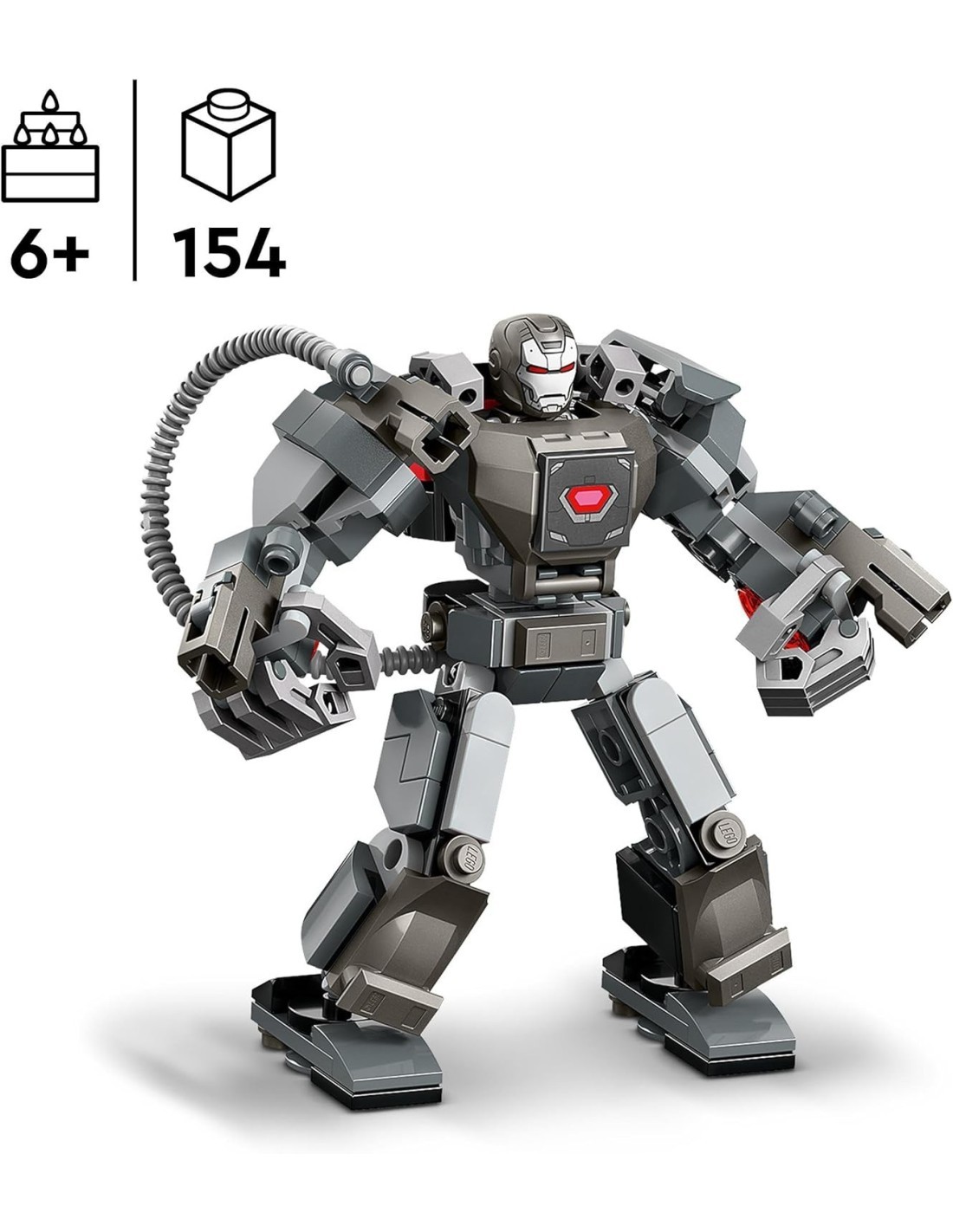 Lego MARVEL armatura mech di War machine 76277