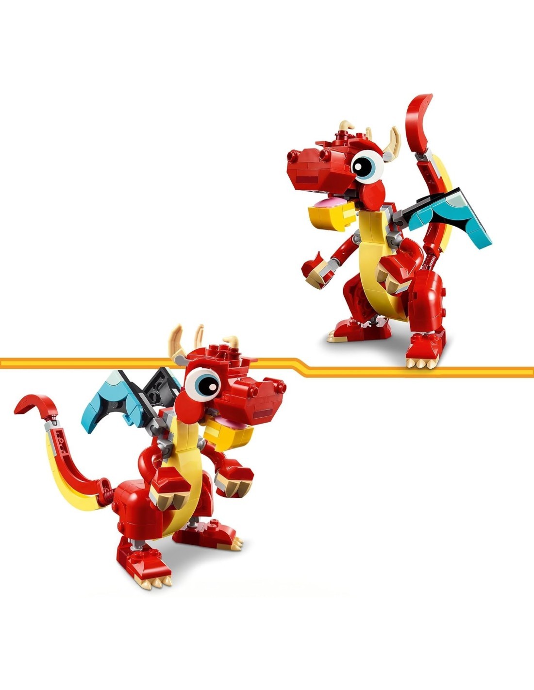 CREATOR 31145 DRAGO ROSSO