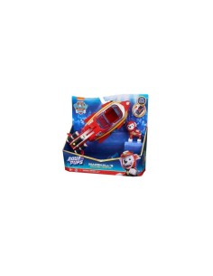 Paw Patrol, Veicolo Trasformabile Aqua Pups di Marshall con Personaggio incluso, Giochi per Bambini e Bambine, 3+ Anni
