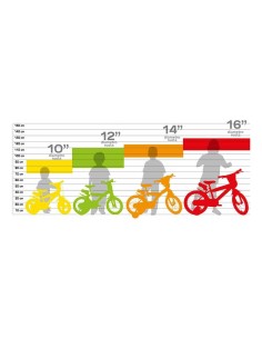 BICI 12 LITTLE HEART BIANCO/ROSA su TreG Ingrosso 2