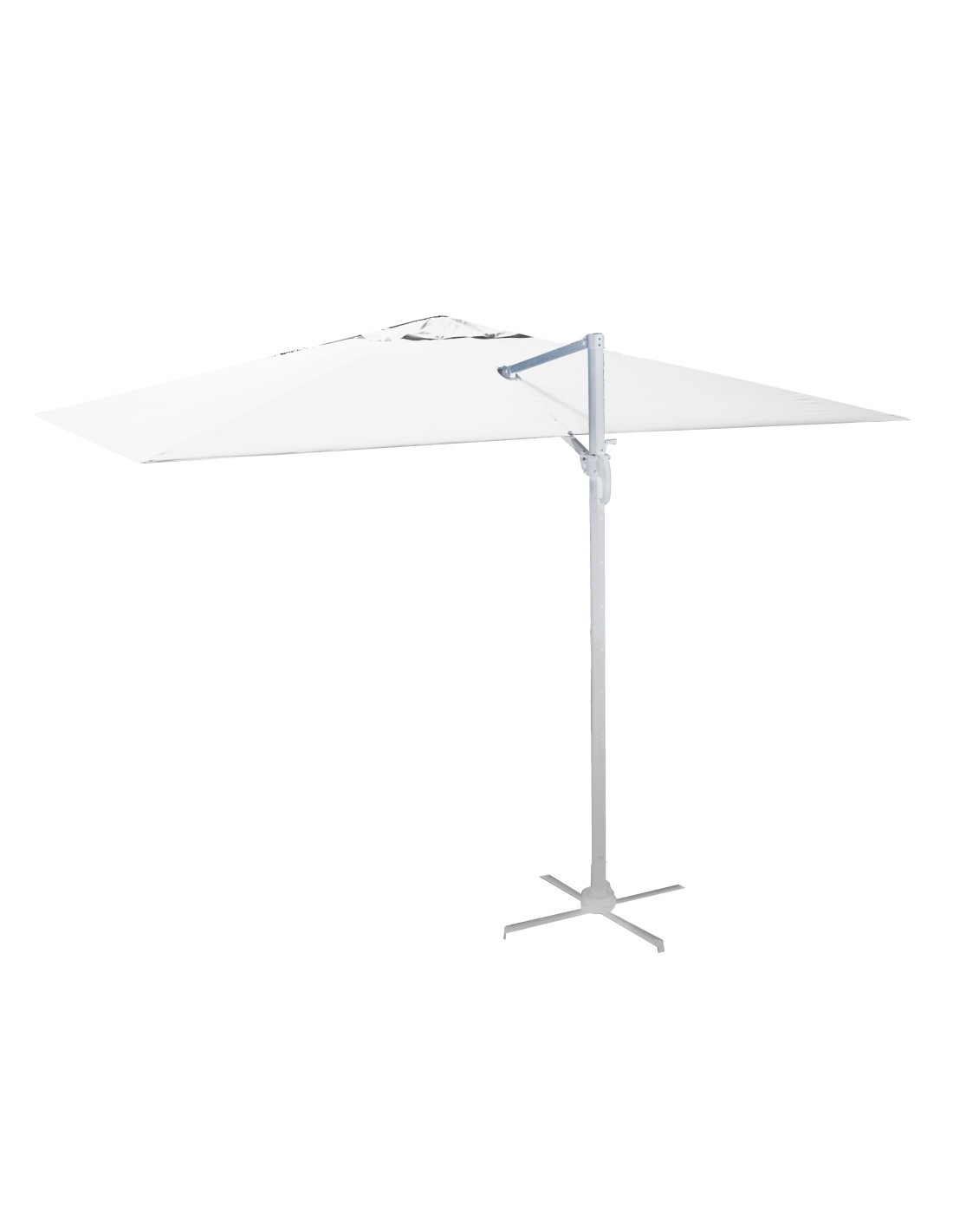 OMBRELLONE 730120 NEW MICHIGAN BIANCO 3X4X2,75MT ALLUMINIO  (base non inclusa)