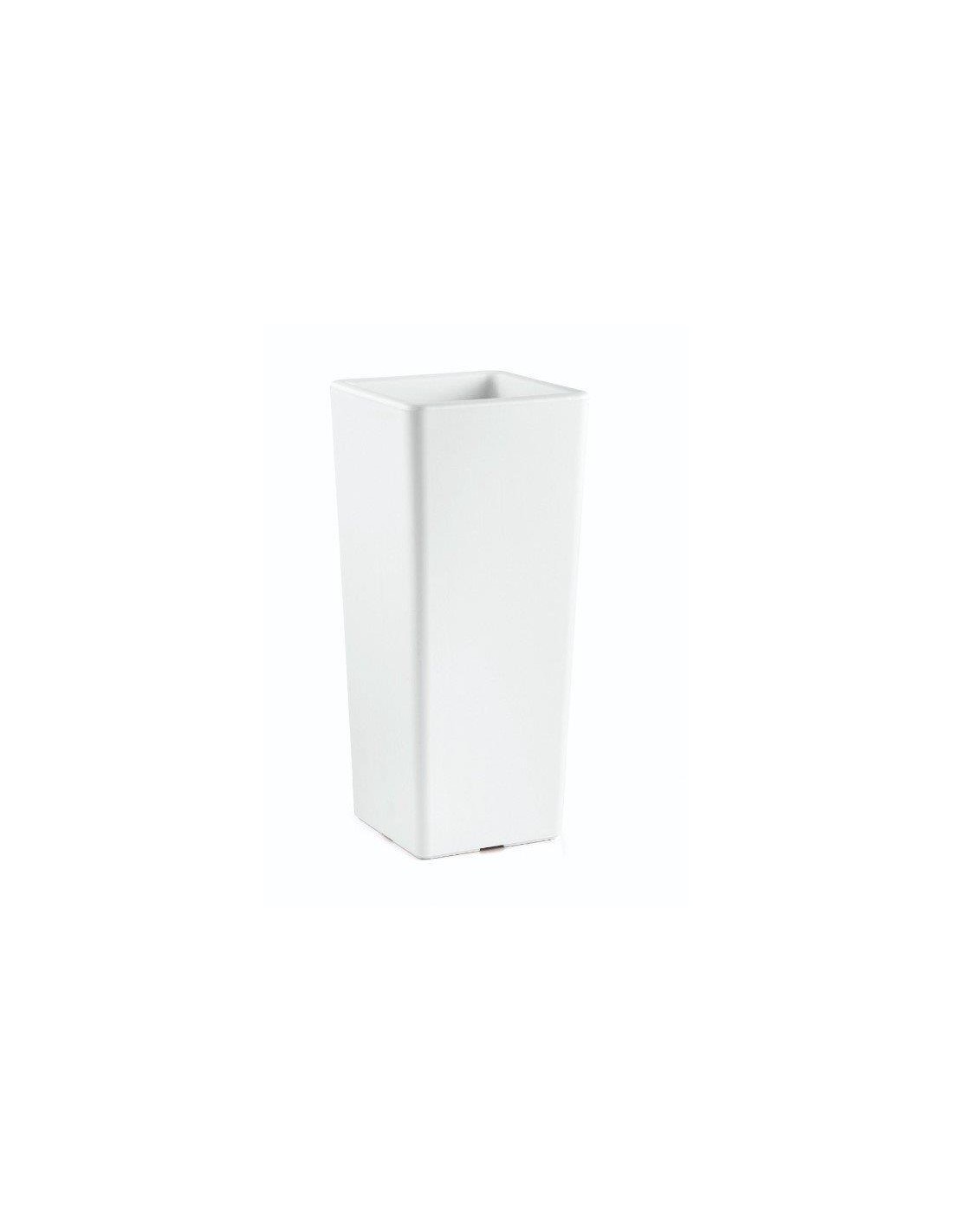 CLOU CACHEPOT QUADRATO 100CM BIANCO