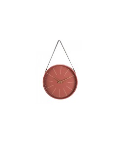OROLOGIO PARETE 0182439 TIMELY 40CM MATTONE
