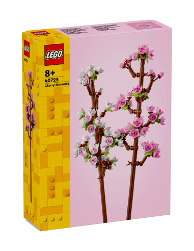 LEGO Creator Fiori di Ciliegio 40725, Set Floreale da Costruire, Decorazione per Casa, Regalo per Adulti e Bambini