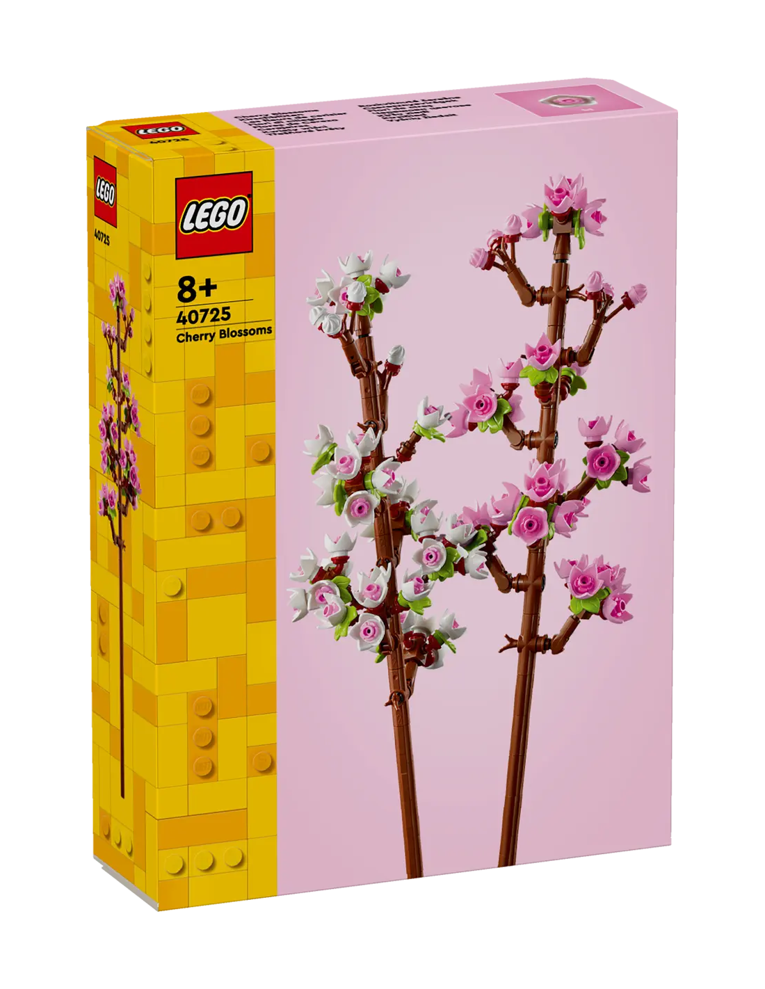 LEGO Creator Fiori di Ciliegio 40725, Set Floreale da Costruire, Decorazione per Casa, Regalo per Adulti e Bambini