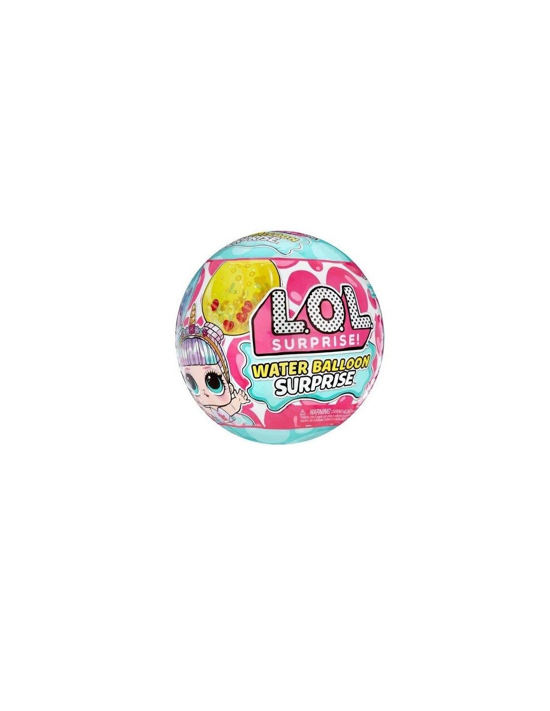 LOL Surprise Water Balloon Surprise, Bambole da Collezione con Palloncini d'Acqua e 4 Modalità di Gioco