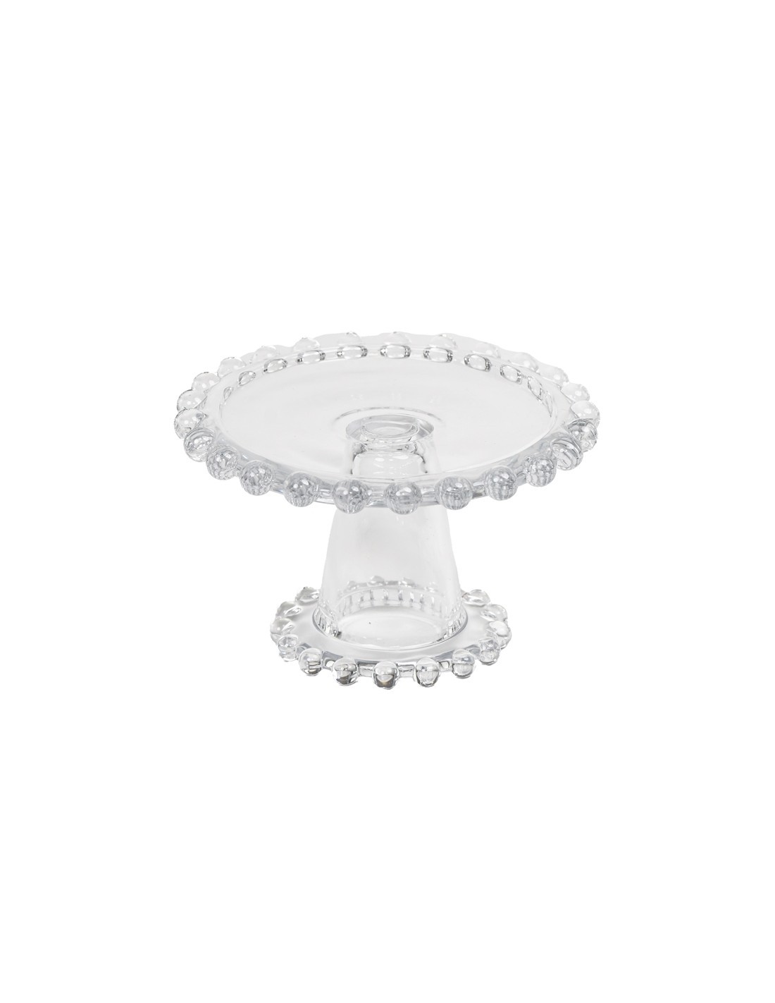 ALZATA 137147 TRASPARENTE 15X9CM VETRO