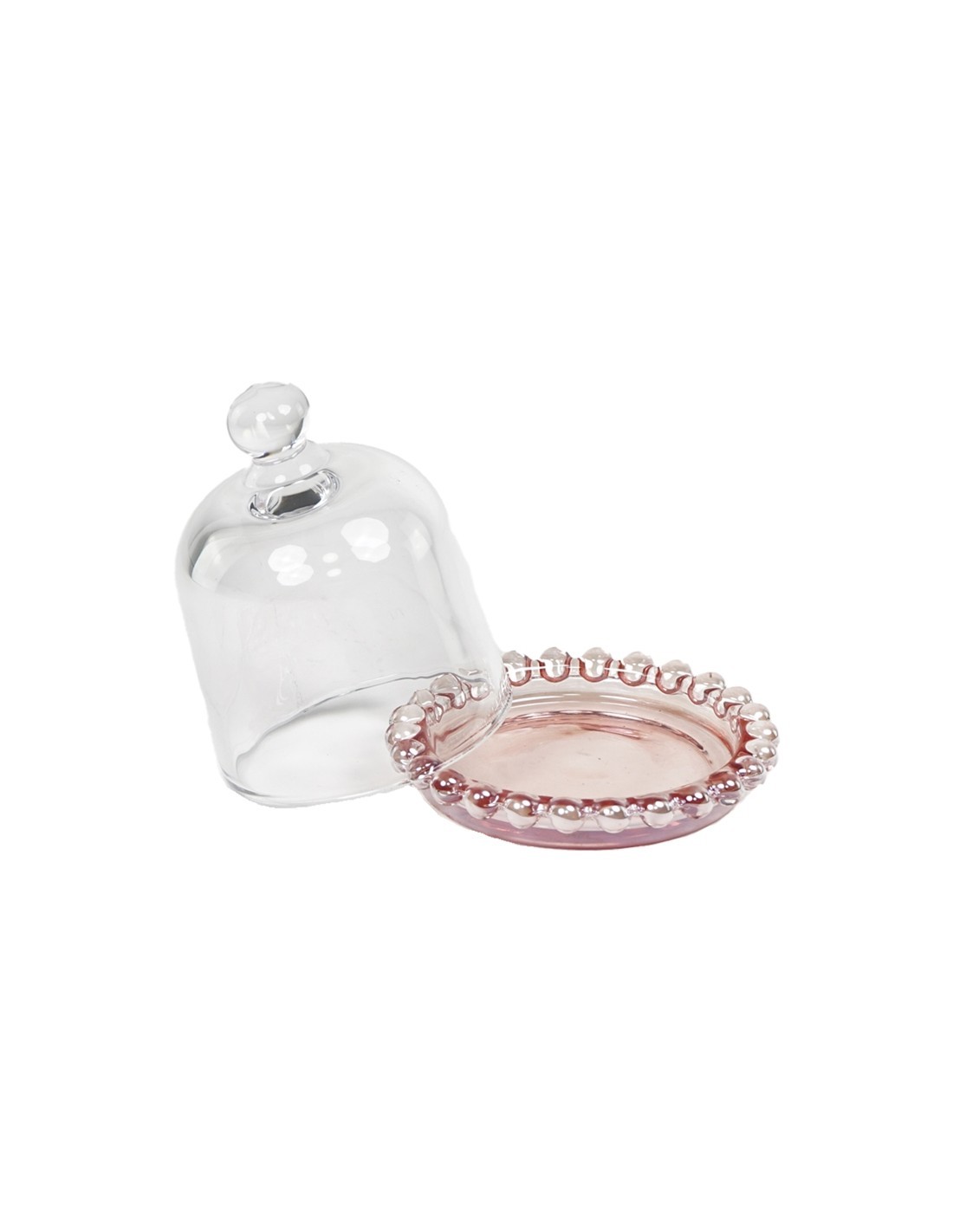 BURRIERA 137157 ROSA 10X9CM VETRO