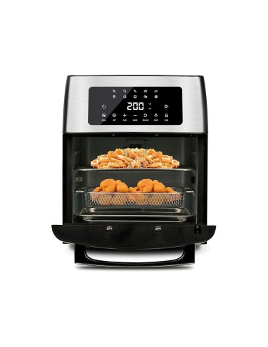 G3 Ferrari G10182 Friggisano EVO Forno Air Fryer 15L, 1700W, con 10 Programmi e Display Digitale | TreG Ingrosso
