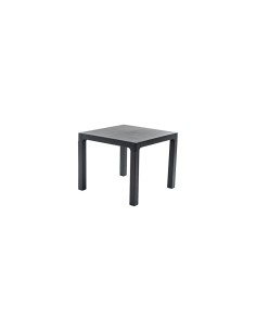 TAVOLO ARES IN PLASTICA 70X70X72 CM ANTRACITE ARETA su TreG Ingrosso
