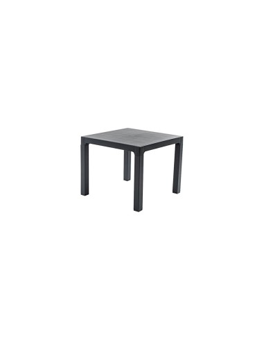 TAVOLO ARES IN PLASTICA 70X70X72 CM ANTRACITE ARETA su TreG Ingrosso