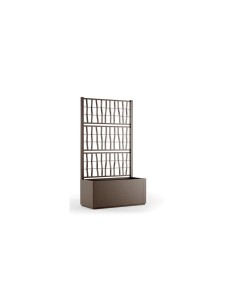 FIORIERA ETHICA 68603 80CM TORTORA CON SPALLIERA