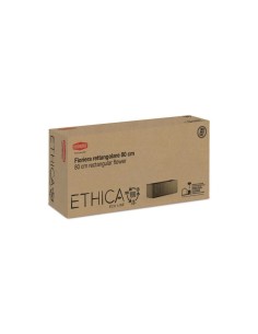 FIORIERA ETHICA 68603 80CM TORTORA CON SPALLIERA 2