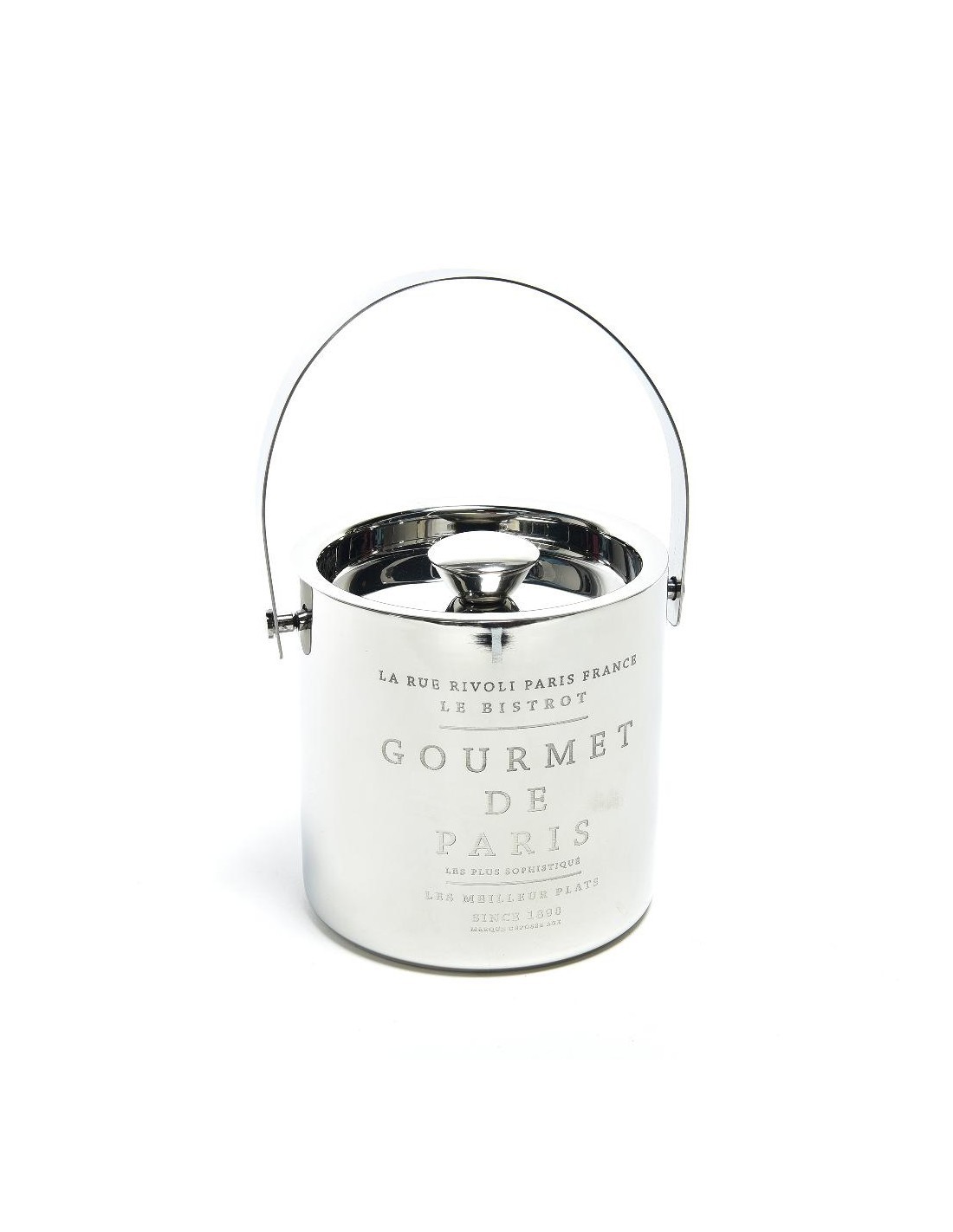 SECCHIELLO 03068 DOPPIA PARETE 15X16CM INOX