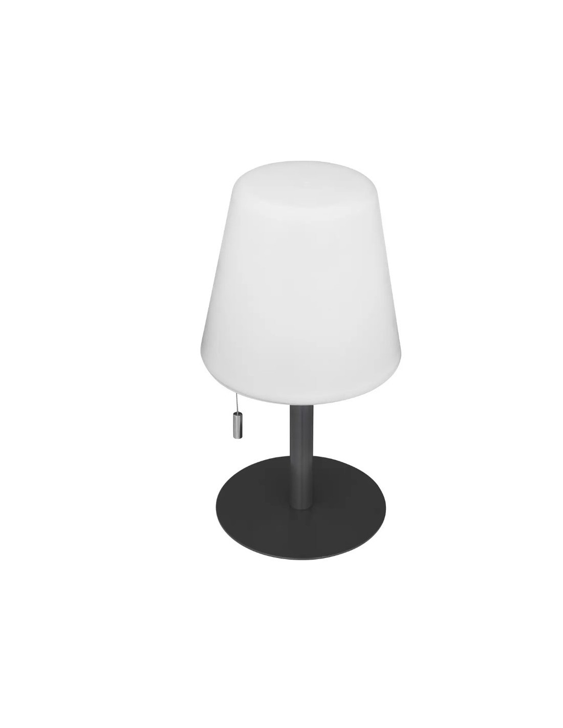 LAMPADA TAVOLO 202608 GRIGIO 30CM POLIPROPILENE/METALLO