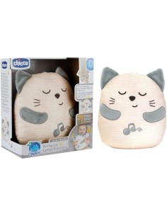 Chicco Pupazzo Gattino Dolce Fusa - Peluche Interattivo con Vibrazione e Musica