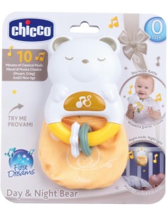 Chicco Orso Day&Night Trillino Elettronico per Neonati e Bambini con Luci e Suoni