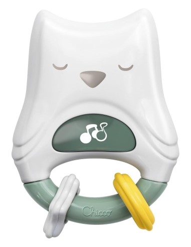 Chicco Gufo Day&Night Trillino Elettronico per Neonati con Luci, Musica e Suoni