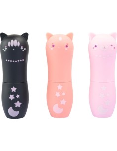 MOMOMI Lucidalabbra Gatto Assortito, Rossetto con Fragranza, Materiali Sicuri e Atossici, Nice Group