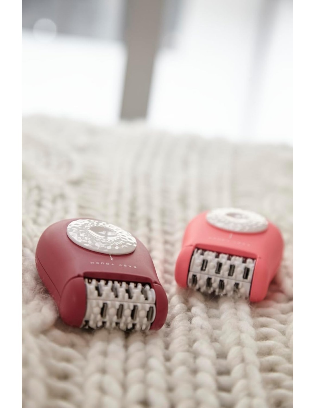 Rowenta EP1110 Easy Touch Epilatore Elettrico Rosa con 24 Pinzette