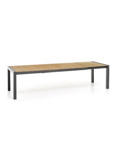 TAVOLO M0992-38 SANTORINI ANTRACITE 220/292X100CM ALLUNGABILE su Tr...