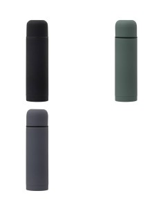 5five Borraccia termica 0,5 L con coperchio a tazza – Acciaio inossidabile, multicolore