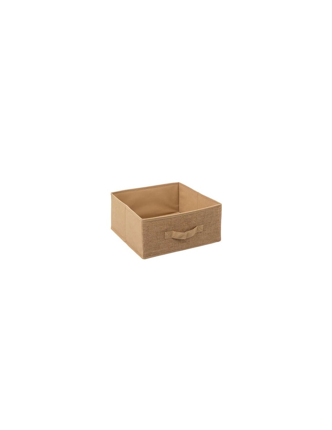 PORTAOGGETTI 202382 IUTA 31X31X15CM BEIGE