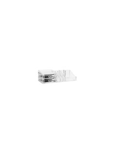 PORTAOGGETTI 155912 ACRILICO 31X9X15CM TRASPARENTE