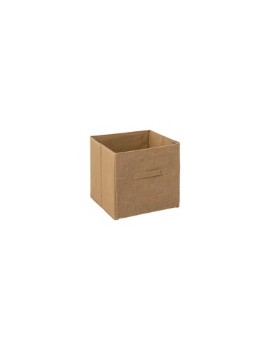 Cestino in vimini Mix N Modul, organizer quadrato, cesto portaoggetti, contenitore naturale, arredo casa, 31x31 cm